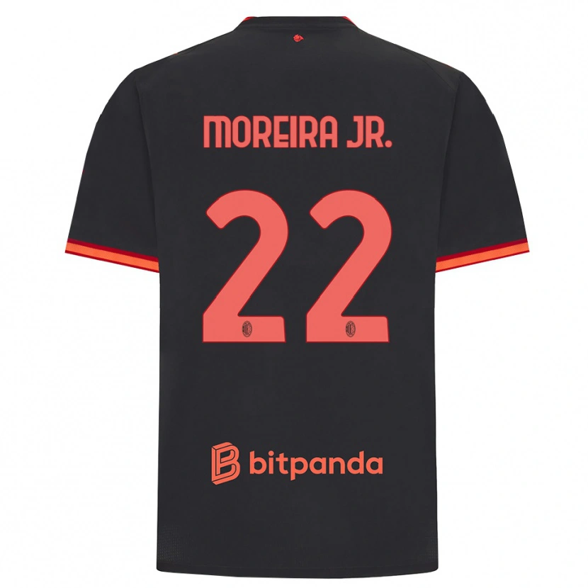 Danxen Damen Diego Moreira #22 Schwarz Rot Ausweichtrikot Trikot 2026/27 T-Shirt Schweiz