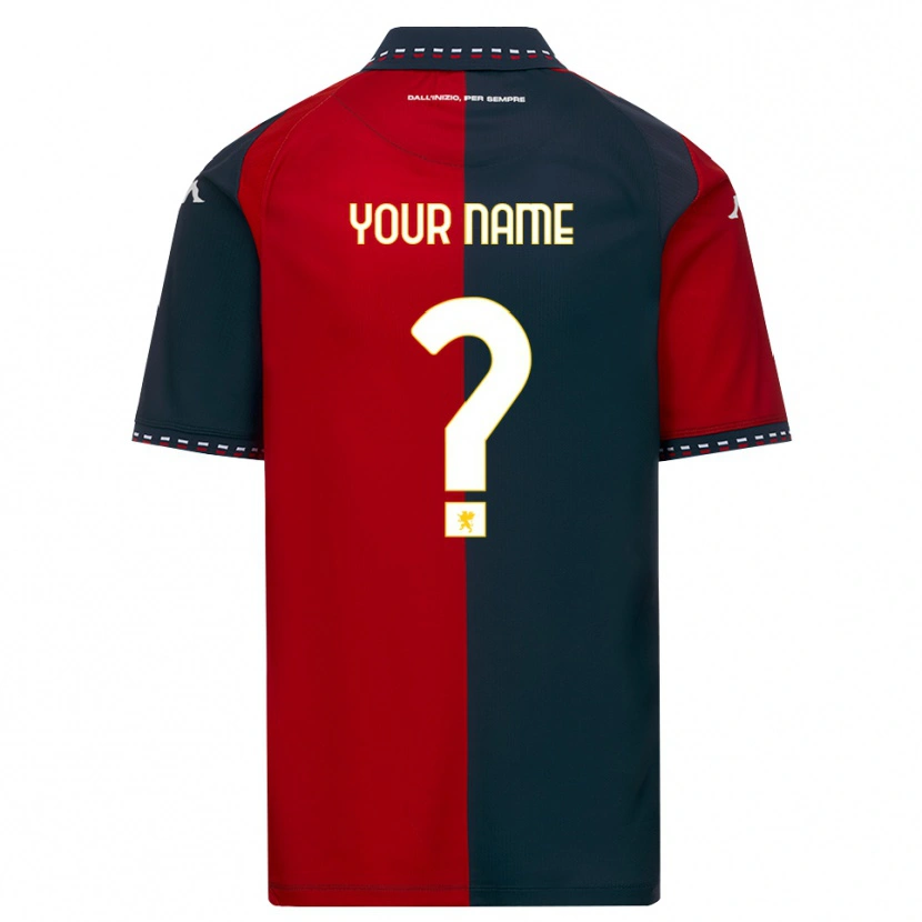 Danxen Damen Ihren Namen #0 Rot Schwarz Weiß Heimtrikot Trikot 2026/27 T-Shirt Schweiz
