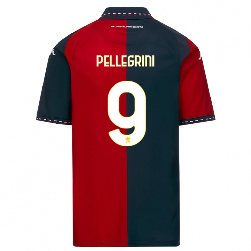 Danxen Damen Fernando Pellegrini #9 Rot Schwarz Weiß Heimtrikot Trikot 2026/27 T-Shirt Schweiz