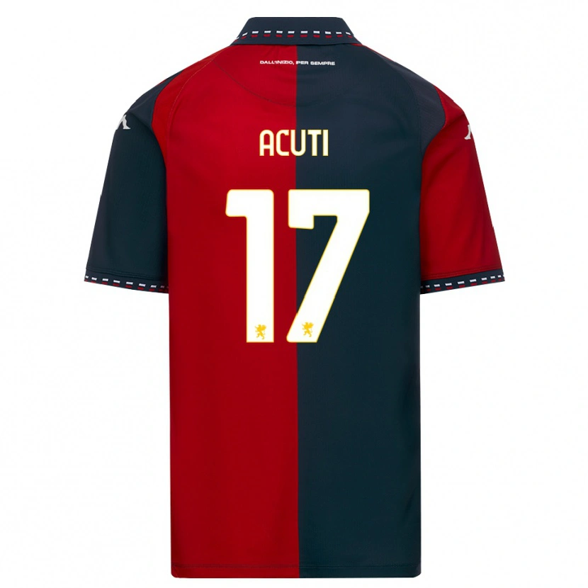 Danxen Damen Arianna Acuti #17 Rot Schwarz Weiß Heimtrikot Trikot 2026/27 T-Shirt Schweiz