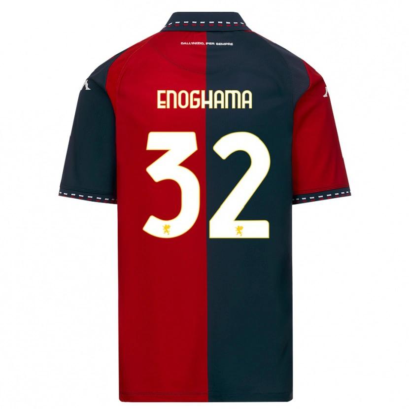 Danxen Damen Isaac Enoghama #32 Rot Schwarz Weiß Heimtrikot Trikot 2026/27 T-Shirt Schweiz