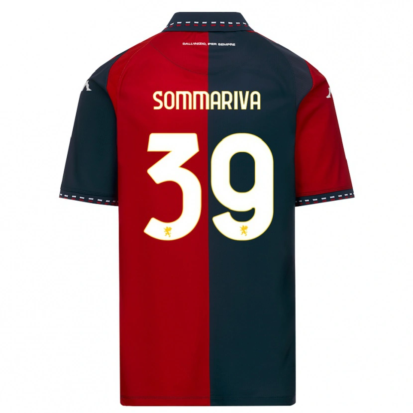 Danxen Damen Daniele Sommariva #39 Rot Schwarz Weiß Heimtrikot Trikot 2026/27 T-Shirt Schweiz