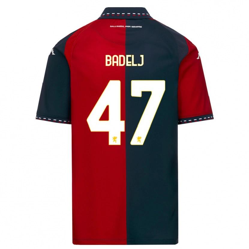 Danxen Damen Milan Badelj #47 Rot Schwarz Weiß Heimtrikot Trikot 2026/27 T-Shirt Schweiz