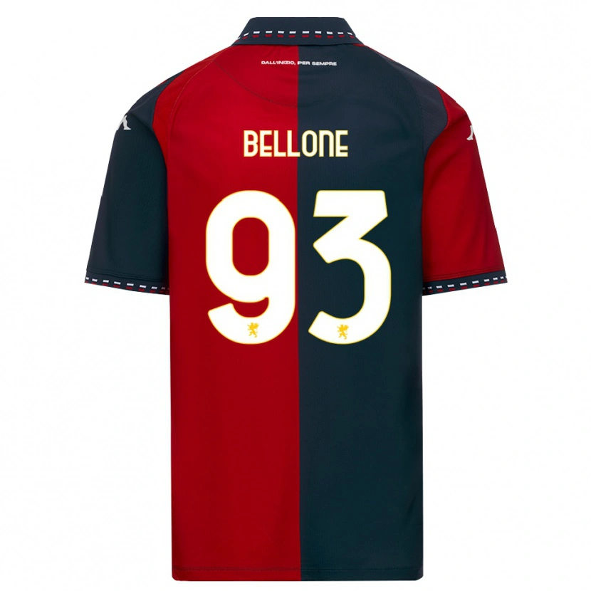 Danxen Damen Francesco Bellone #93 Rot Schwarz Weiß Heimtrikot Trikot 2026/27 T-Shirt Schweiz