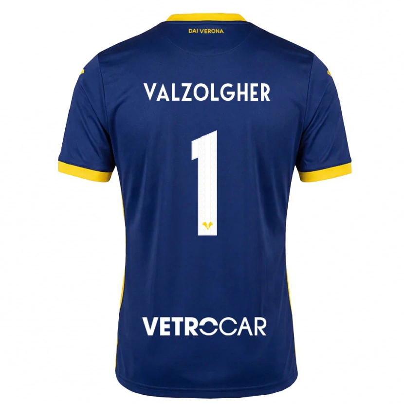 Danxen Damen Chiara Valzolgher #1 Königsblau Gelb Weiß Heimtrikot Trikot 2026/27 T-Shirt Schweiz