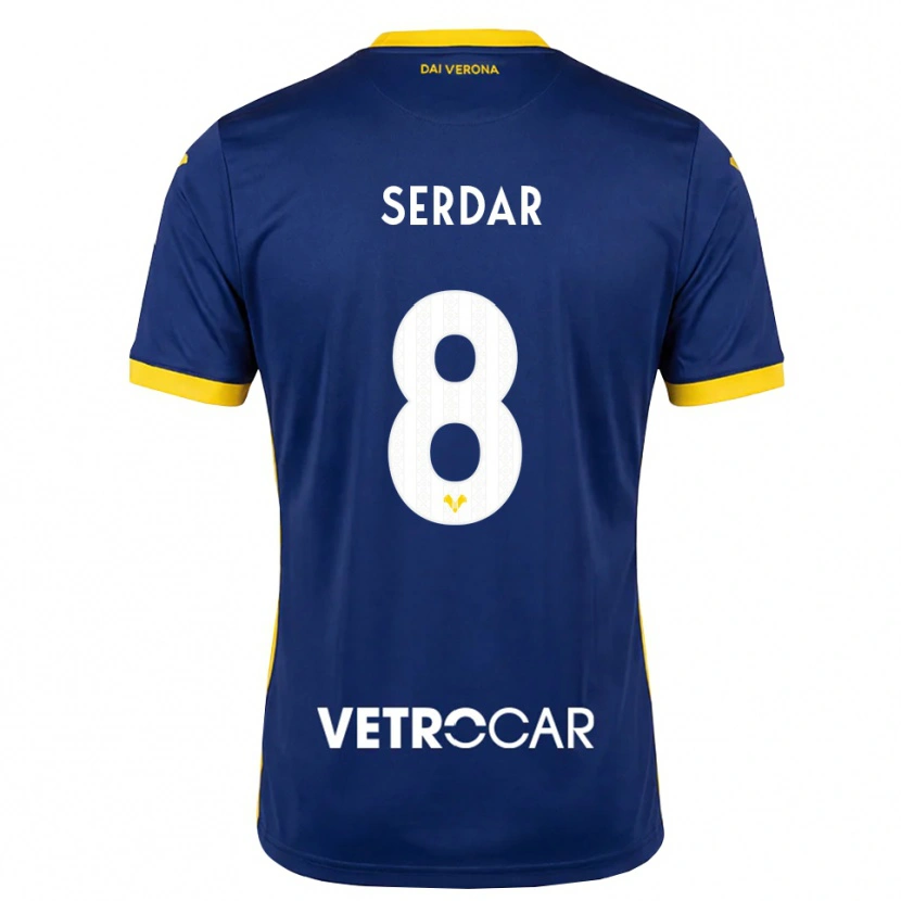 Danxen Damen Suat Serdar #8 Königsblau Gelb Weiß Heimtrikot Trikot 2026/27 T-Shirt Schweiz