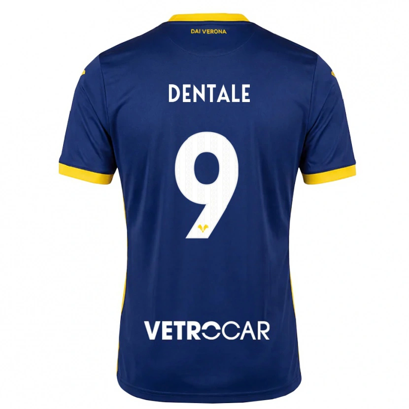 Danxen Damen Alessandro Dentale #9 Königsblau Gelb Weiß Heimtrikot Trikot 2026/27 T-Shirt Schweiz