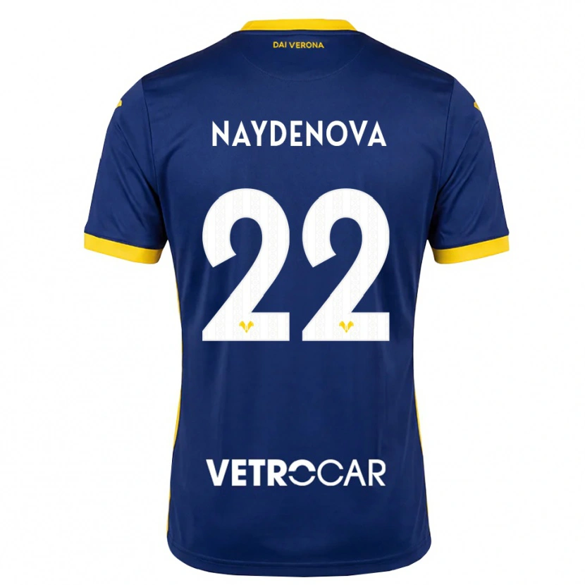 Danxen Damen Ivana Naydenova #22 Königsblau Gelb Weiß Heimtrikot Trikot 2026/27 T-Shirt Schweiz