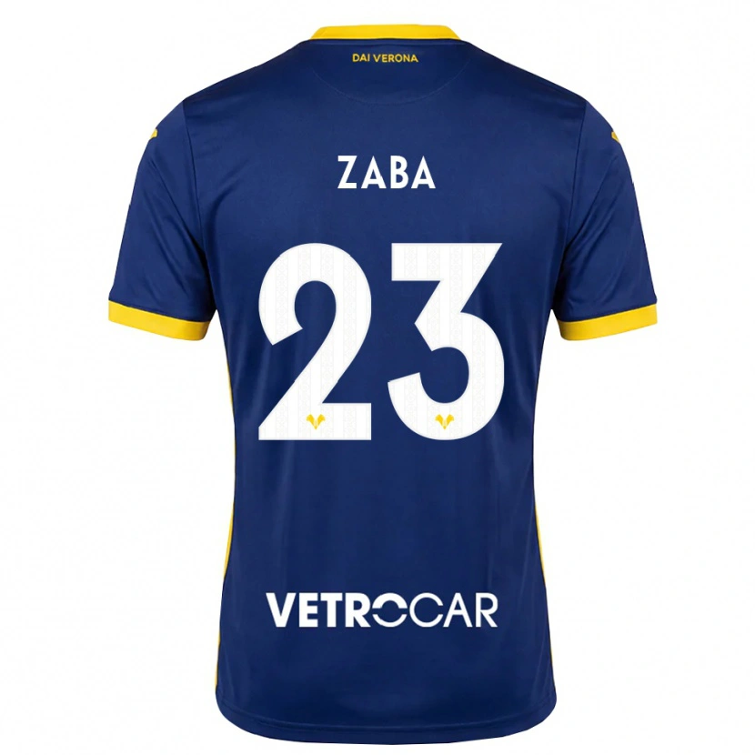 Danxen Damen Nelson Zaba #23 Königsblau Gelb Weiß Heimtrikot Trikot 2026/27 T-Shirt Schweiz