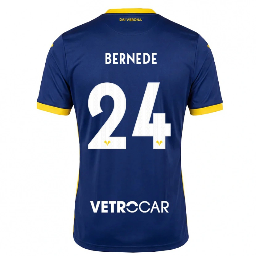 Danxen Damen Antoine Bernede #24 Königsblau Gelb Weiß Heimtrikot Trikot 2026/27 T-Shirt Schweiz