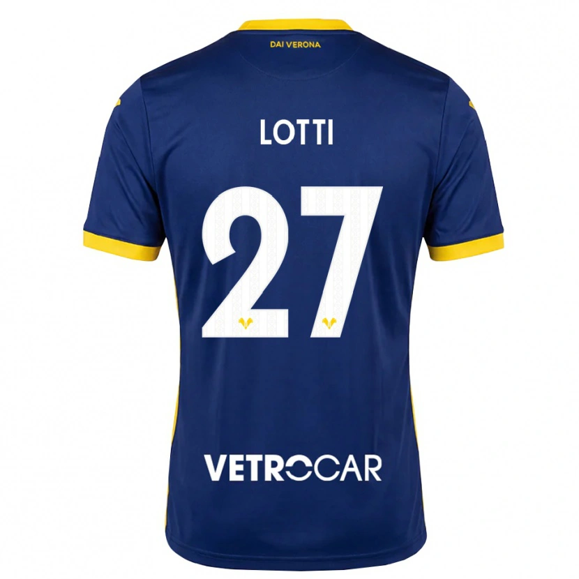Danxen Damen Irene Lotti #27 Königsblau Gelb Weiß Heimtrikot Trikot 2026/27 T-Shirt Schweiz