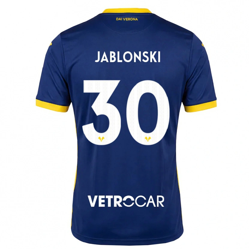 Danxen Damen Darvin Jablonski #30 Königsblau Gelb Weiß Heimtrikot Trikot 2026/27 T-Shirt Schweiz