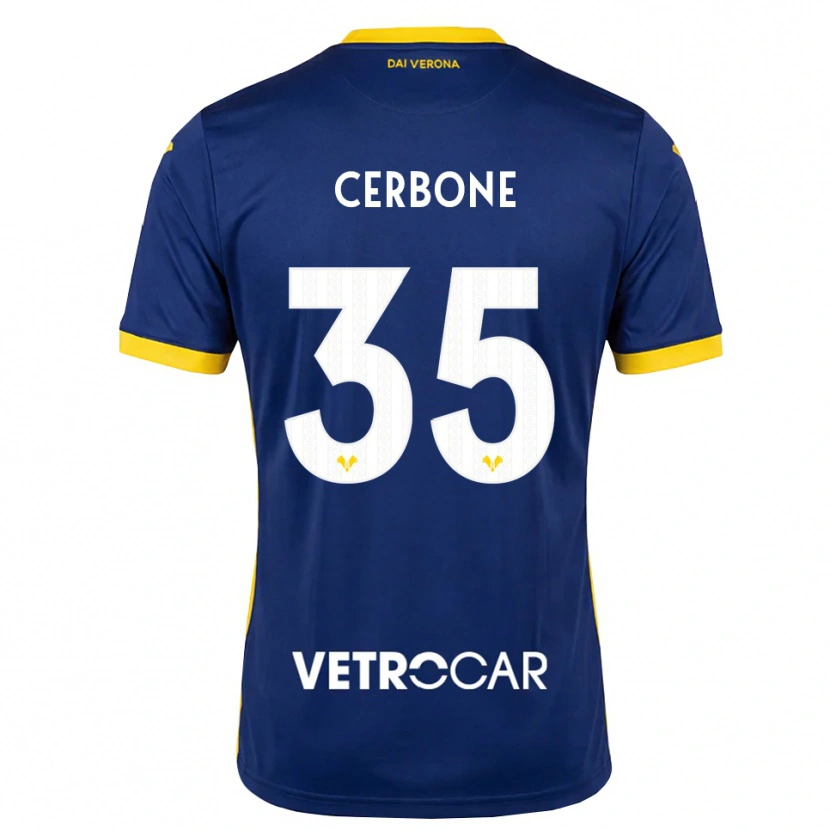 Danxen Damen Salvatore Cerbone #35 Königsblau Gelb Weiß Heimtrikot Trikot 2026/27 T-Shirt Schweiz