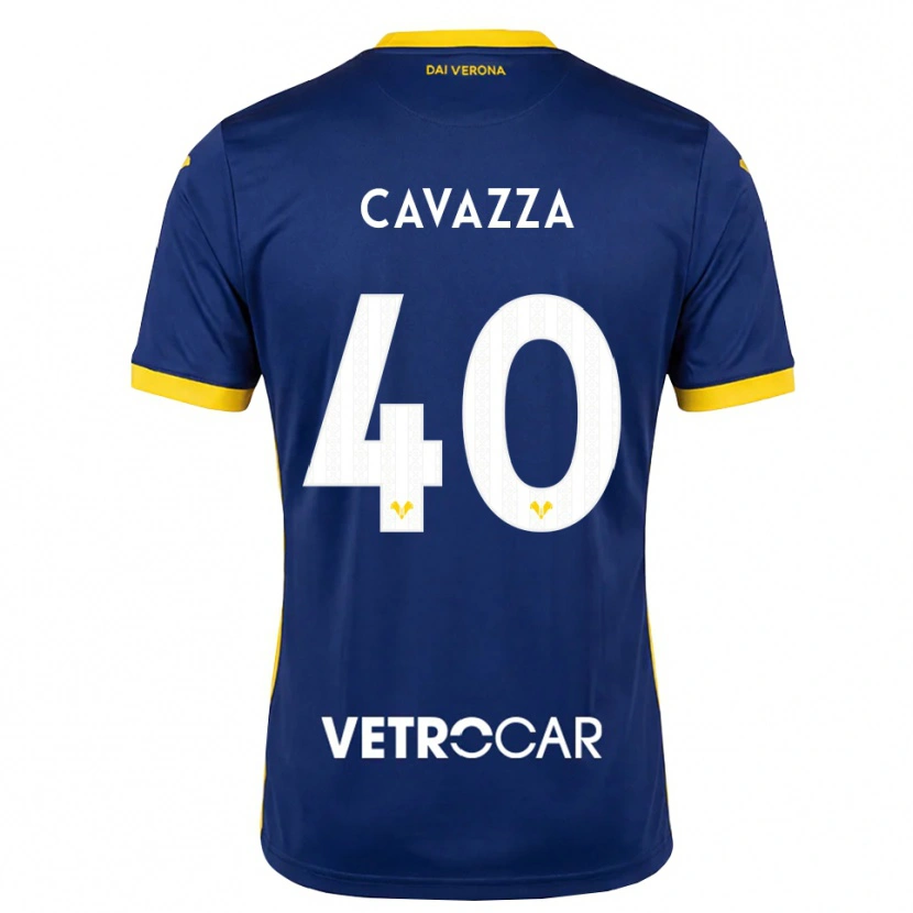 Danxen Damen Filippo Cavazza #40 Königsblau Gelb Weiß Heimtrikot Trikot 2026/27 T-Shirt Schweiz