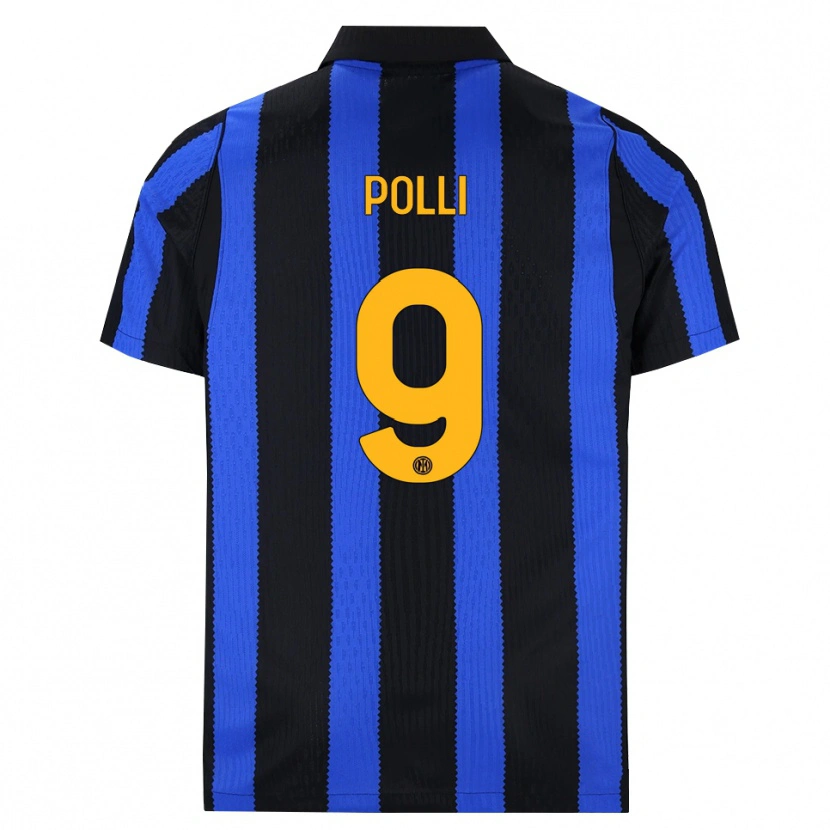 Danxen Damen Elisa Polli #9 Schwarz Blau Gelb Heimtrikot Trikot 2026/27 T-Shirt Schweiz