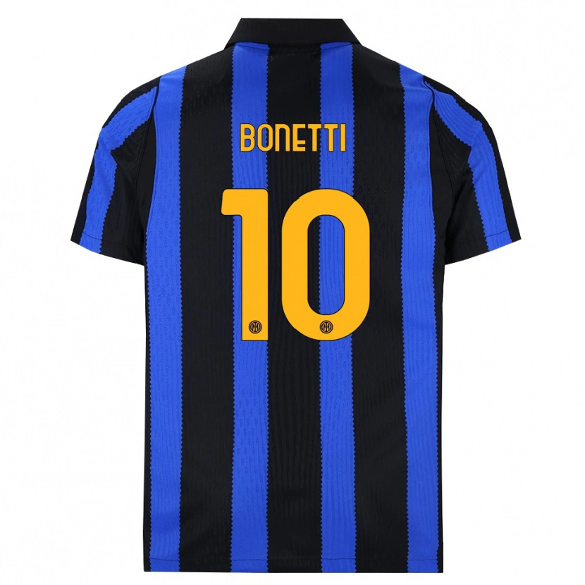 Danxen Damen Tatiana Bonetti #10 Schwarz Blau Gelb Heimtrikot Trikot 2026/27 T-Shirt Schweiz