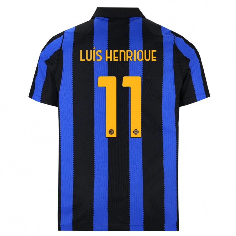 Danxen Damen Luis Henrique #11 Schwarz Blau Gelb Heimtrikot Trikot 2026/27 T-Shirt Schweiz