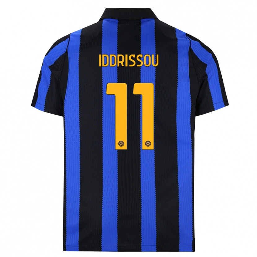 Danxen Damen Jamal Iddrissou #11 Schwarz Blau Gelb Heimtrikot Trikot 2026/27 T-Shirt Schweiz