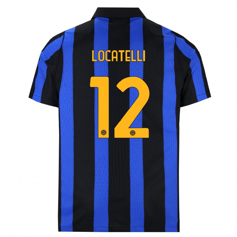 Danxen Damen Tommaso Locatelli #12 Schwarz Blau Gelb Heimtrikot Trikot 2026/27 T-Shirt Schweiz