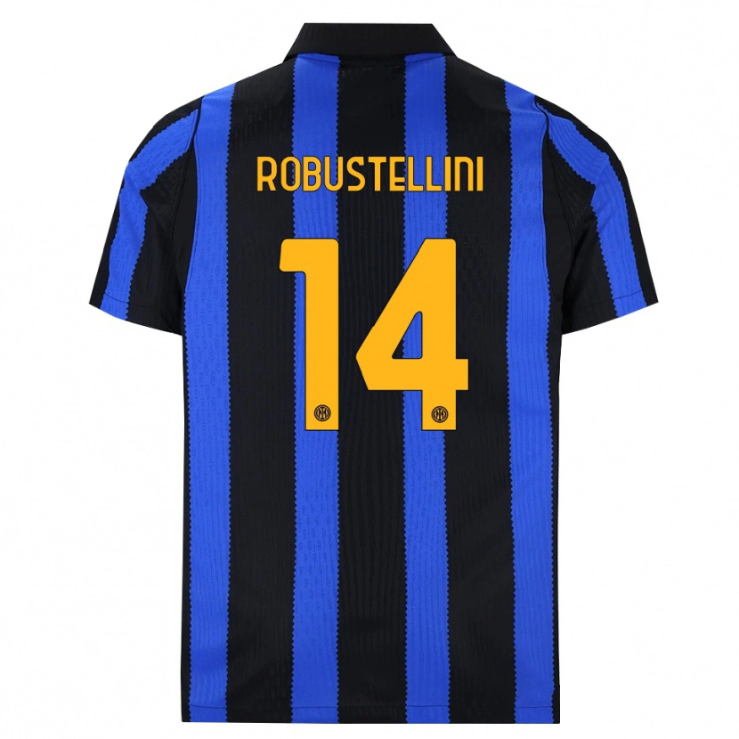 Danxen Damen Chiara Robustellini #14 Schwarz Blau Gelb Heimtrikot Trikot 2026/27 T-Shirt Schweiz