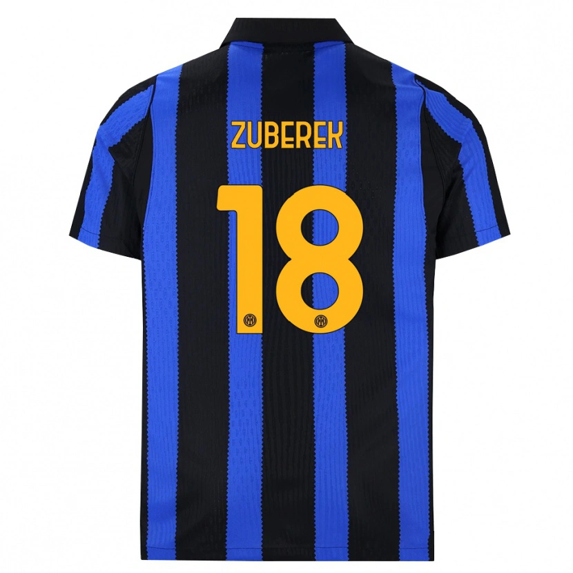 Danxen Damen Jan Zuberek #18 Schwarz Blau Gelb Heimtrikot Trikot 2026/27 T-Shirt Schweiz