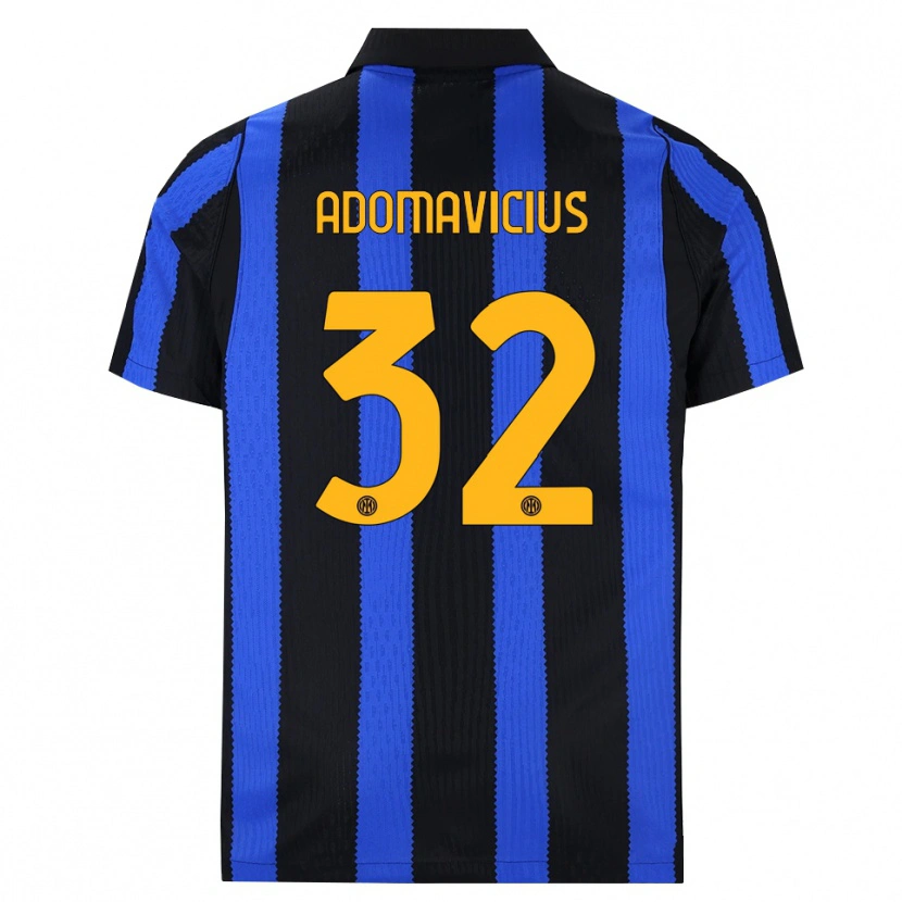 Danxen Damen Henrikas Adomavičius #32 Schwarz Blau Gelb Heimtrikot Trikot 2026/27 T-Shirt Schweiz