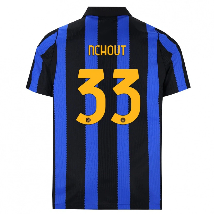 Danxen Damen Ajara Nchout #33 Schwarz Blau Gelb Heimtrikot Trikot 2026/27 T-Shirt Schweiz