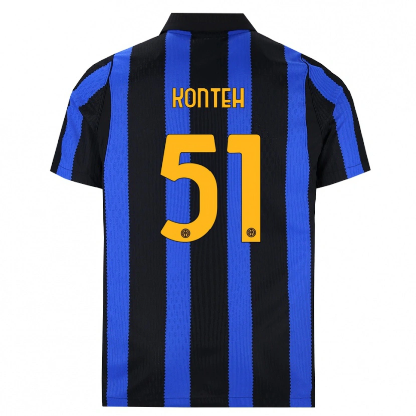 Danxen Damen Amadou Konteh #51 Schwarz Blau Gelb Heimtrikot Trikot 2026/27 T-Shirt Schweiz
