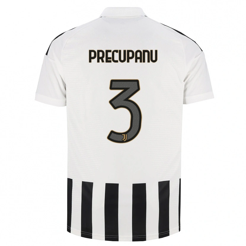 Danxen Damen Stefano Precupanu #3 Schwarz Weiß Braun Heimtrikot Trikot 2026/27 T-Shirt Schweiz