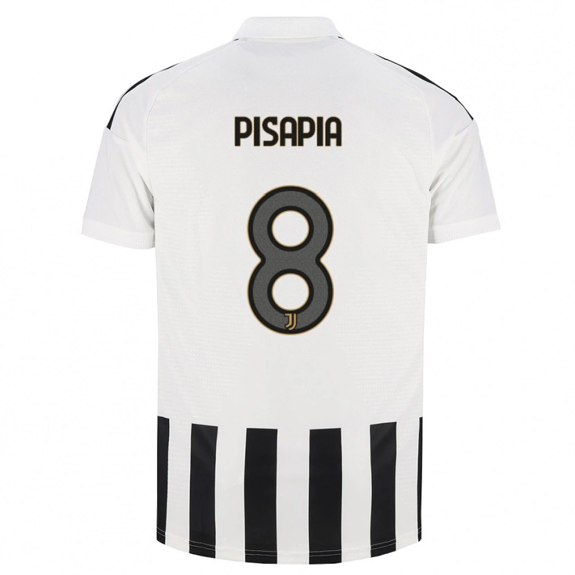 Danxen Damen Luciano Pisapia #8 Schwarz Weiß Braun Heimtrikot Trikot 2026/27 T-Shirt Schweiz