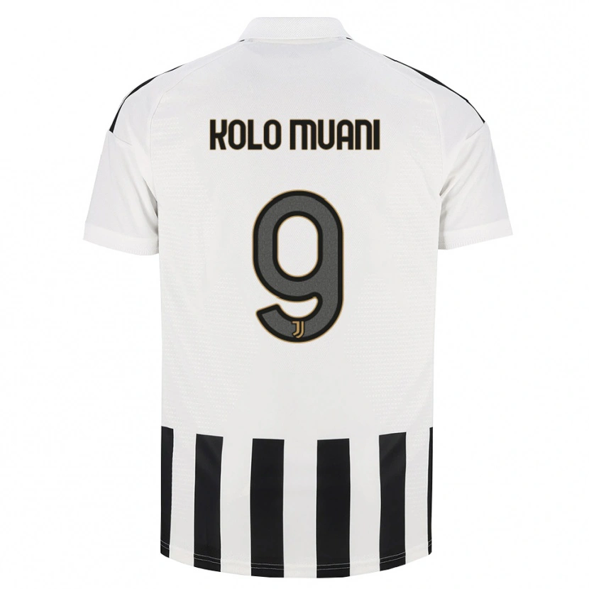 Danxen Damen Randal Kolo Muani #9 Schwarz Weiß Braun Heimtrikot Trikot 2026/27 T-Shirt Schweiz