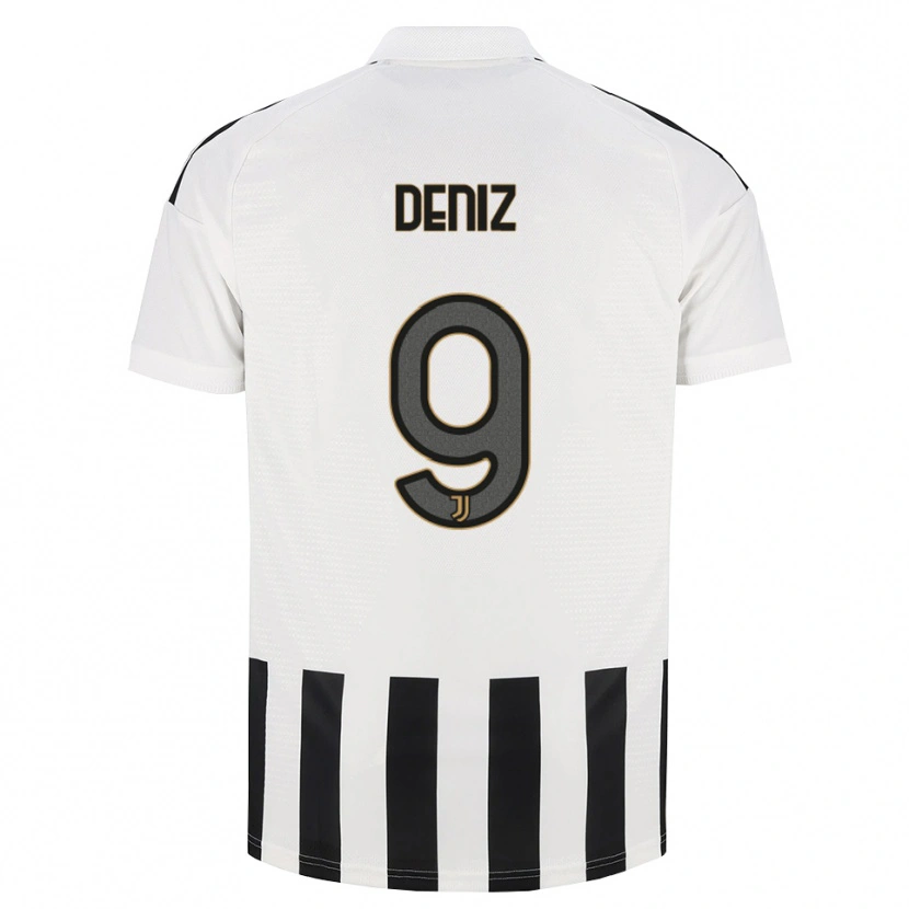 Danxen Damen Esad Deniz #9 Schwarz Weiß Braun Heimtrikot Trikot 2026/27 T-Shirt Schweiz