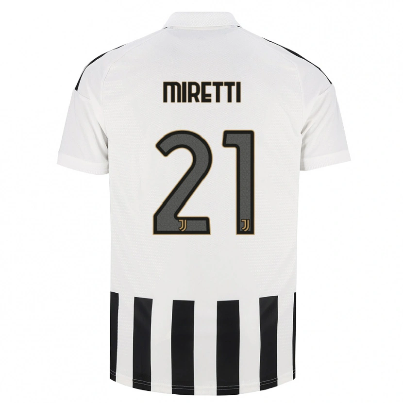 Danxen Damen Fabio Miretti #21 Schwarz Weiß Braun Heimtrikot Trikot 2026/27 T-Shirt Schweiz