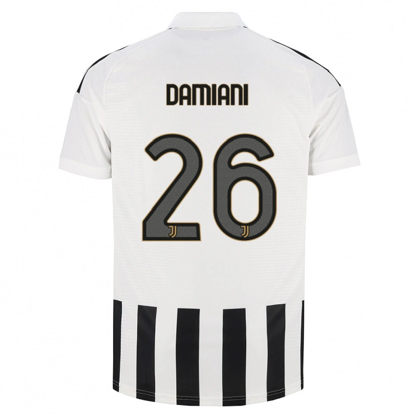 Danxen Damen Samuele Damiani #26 Schwarz Weiß Braun Heimtrikot Trikot 2026/27 T-Shirt Schweiz