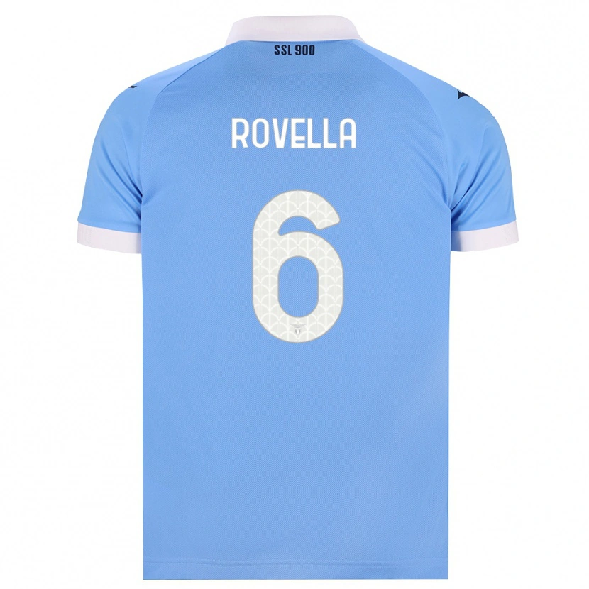 Danxen Damen Nicolò Rovella #6 Hellblau Schwarz Weiß Heimtrikot Trikot 2026/27 T-Shirt Schweiz