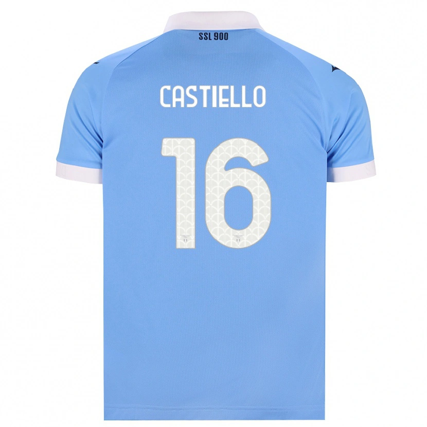 Danxen Damen Antonietta Castiello #16 Hellblau Schwarz Weiß Heimtrikot Trikot 2026/27 T-Shirt Schweiz