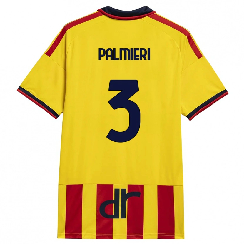 Danxen Damen Andrea Palmieri #3 Gelb Rot Heimtrikot Trikot 2026/27 T-Shirt Schweiz