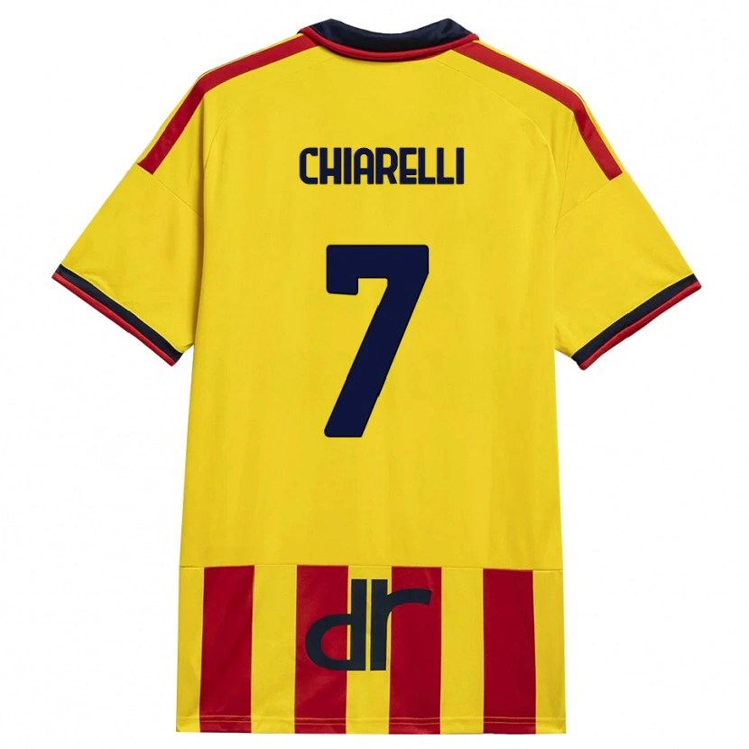 Danxen Damen Donato Chiarelli #7 Gelb Rot Heimtrikot Trikot 2026/27 T-Shirt Schweiz