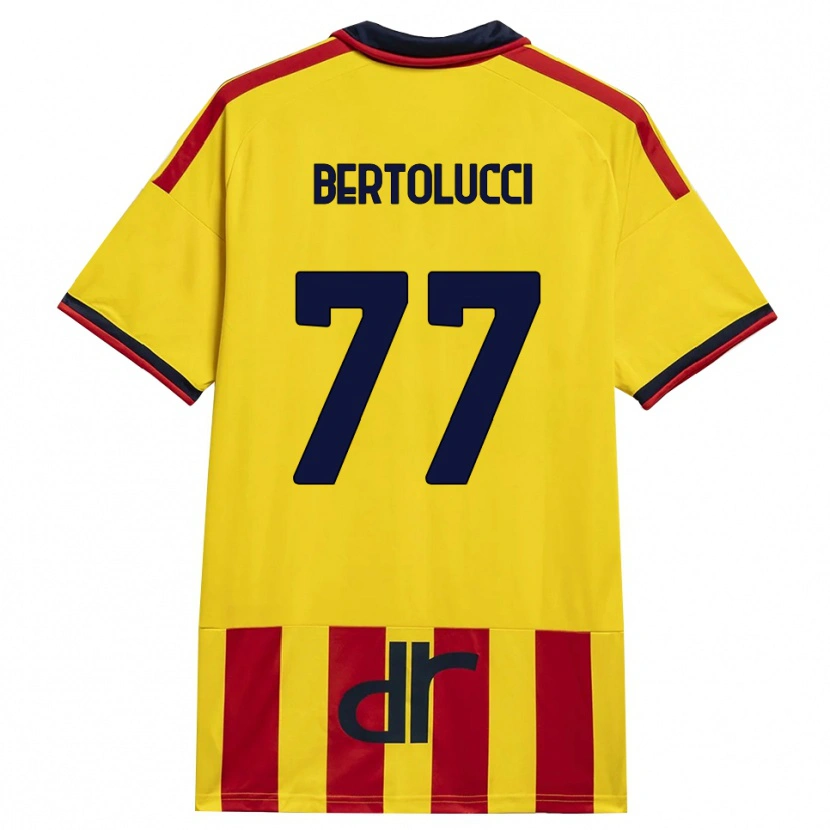 Danxen Damen Sandro Bertolucci #77 Gelb Rot Heimtrikot Trikot 2026/27 T-Shirt Schweiz
