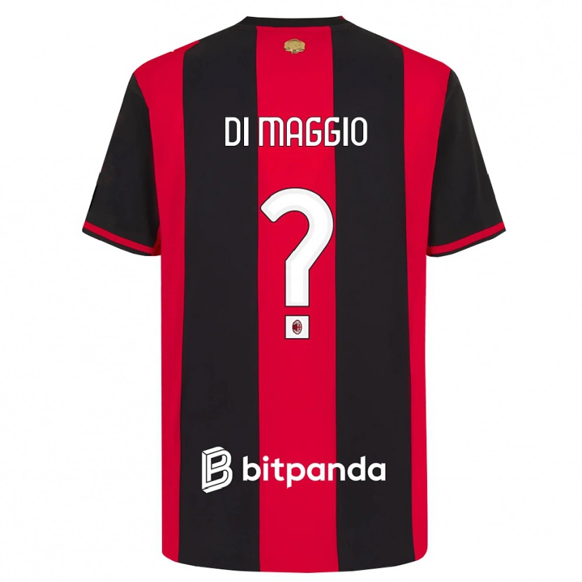 Danxen Damen Simone Di Maggio #0 Rot Schwarz Weiß Heimtrikot Trikot 2026/27 T-Shirt Schweiz