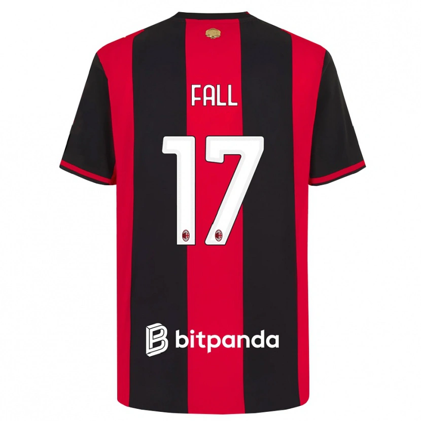 Danxen Damen Mbarick Fall #17 Rot Schwarz Weiß Heimtrikot Trikot 2026/27 T-Shirt Schweiz