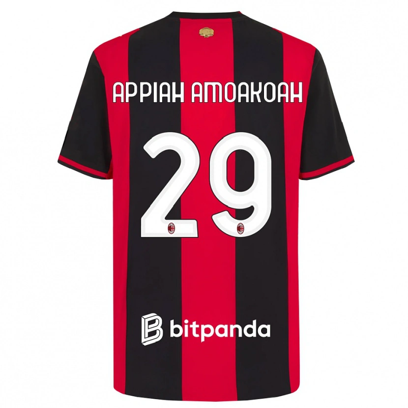 Danxen Damen Karen Appiah Amoakoah #29 Rot Schwarz Weiß Heimtrikot Trikot 2026/27 T-Shirt Schweiz
