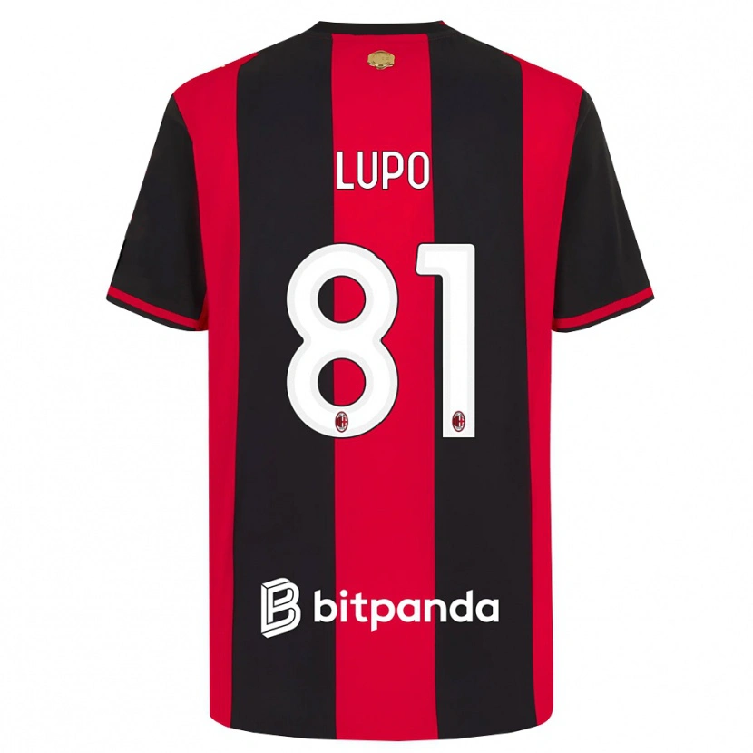 Danxen Damen Simone Lupo #81 Rot Schwarz Weiß Heimtrikot Trikot 2026/27 T-Shirt Schweiz