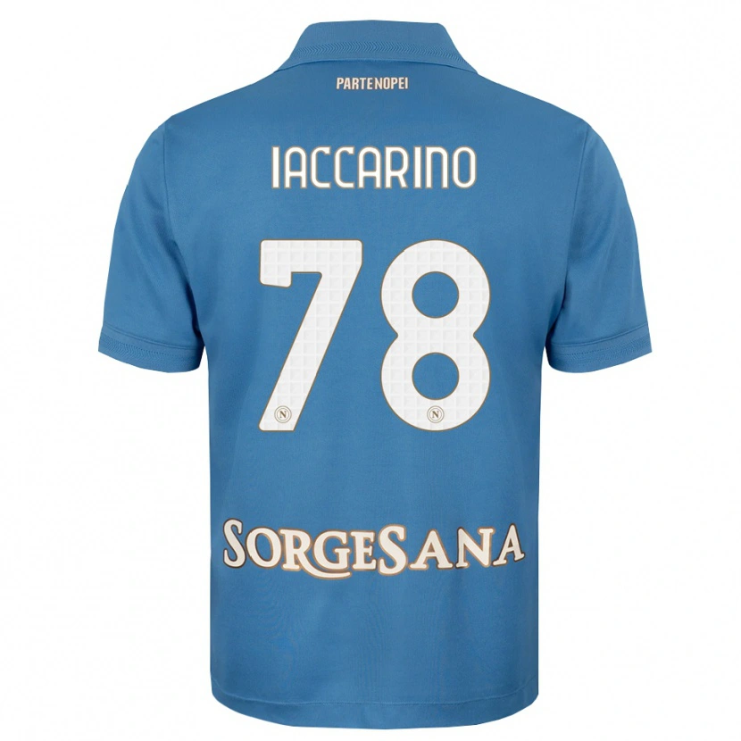 Danxen Damen Gennaro Iaccarino #78 Nebelblau Weiß Heimtrikot Trikot 2026/27 T-Shirt Schweiz
