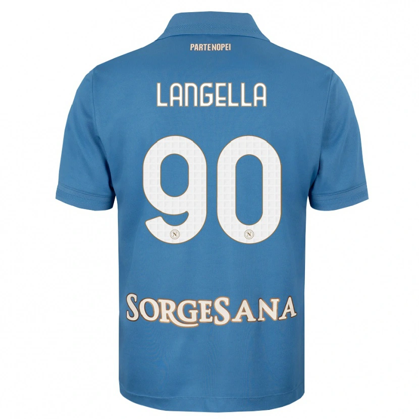 Danxen Damen Gabriella Langella #90 Nebelblau Weiß Heimtrikot Trikot 2026/27 T-Shirt Schweiz