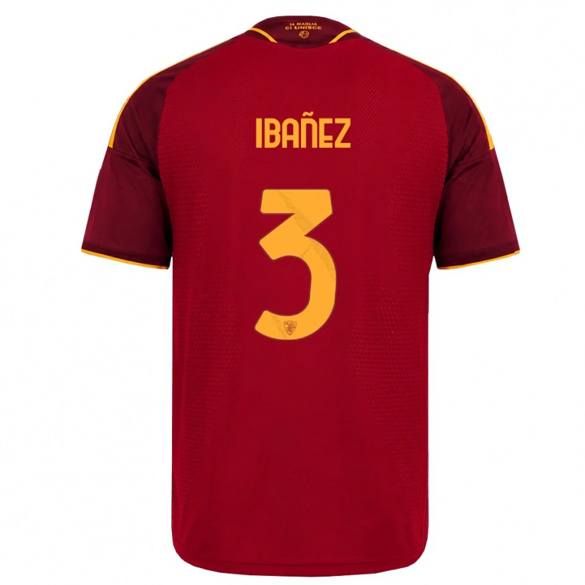 Danxen Damen Roger Ibanez #3 Rot Gold Gelb Heimtrikot Trikot 2026/27 T-Shirt Schweiz