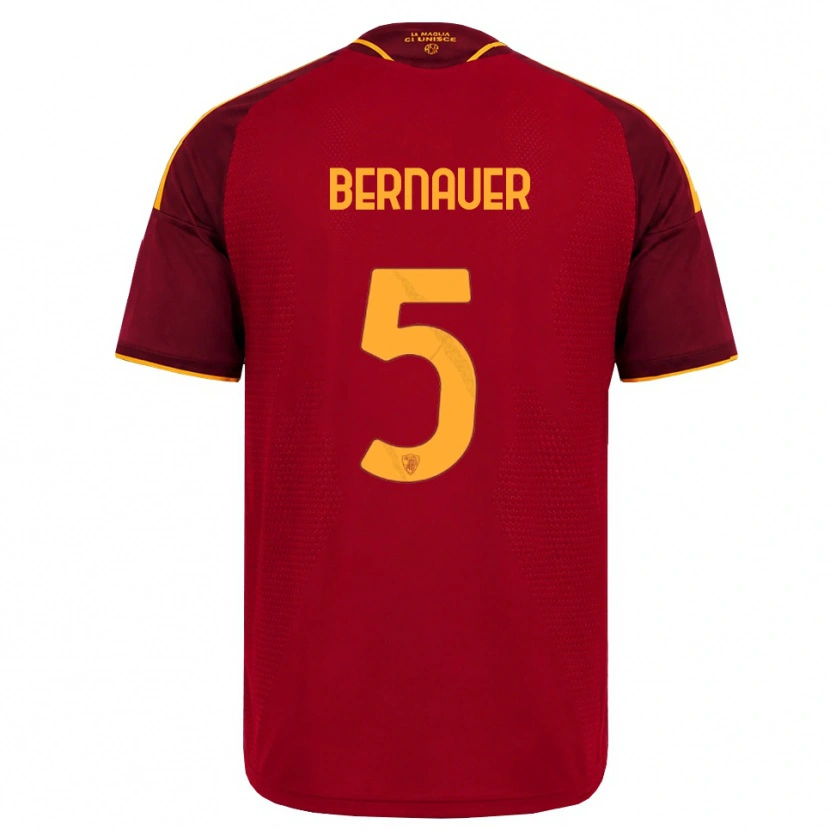 Danxen Damen Vanessa Bernauer #5 Rot Gold Gelb Heimtrikot Trikot 2026/27 T-Shirt Schweiz