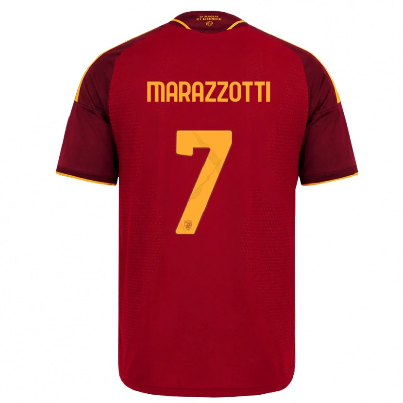 Danxen Damen Fabrizio Marazzotti #7 Rot Gold Gelb Heimtrikot Trikot 2026/27 T-Shirt Schweiz