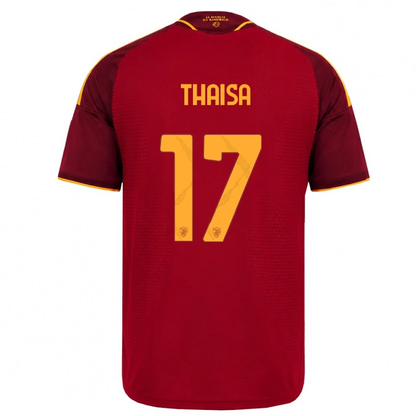 Danxen Damen Thaisa #17 Rot Gold Gelb Heimtrikot Trikot 2026/27 T-Shirt Schweiz