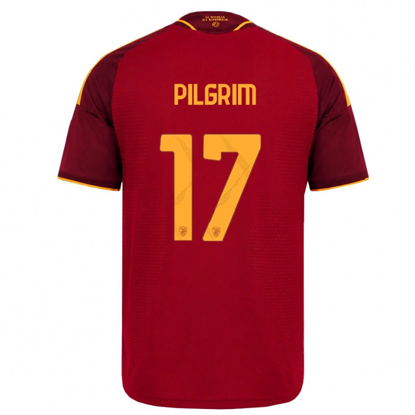 Danxen Damen Alayah Pilgrim #17 Rot Gold Gelb Heimtrikot Trikot 2026/27 T-Shirt Schweiz